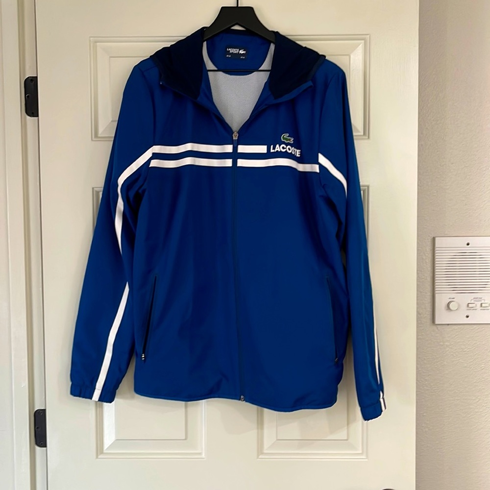 Men’s Lacoste Sport Limited Edition Water-Resistant Hooded Jacket